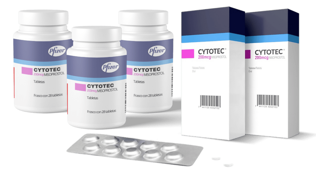 Frascos de Cytotec (Misoprostol)